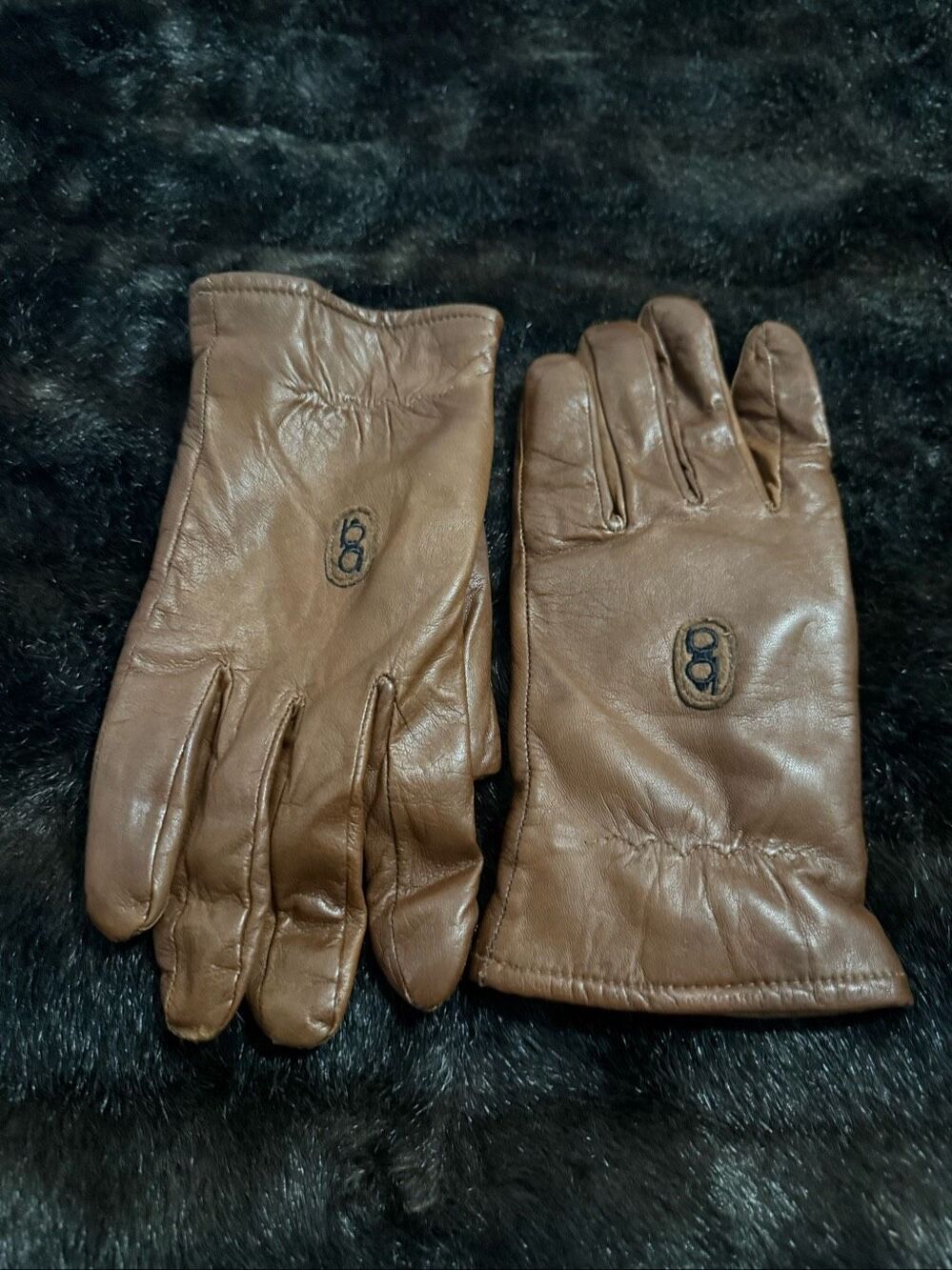 Vintage BOB ALLEN brown CABRETTA thin soft REAL Leather XL Shooting Gloves